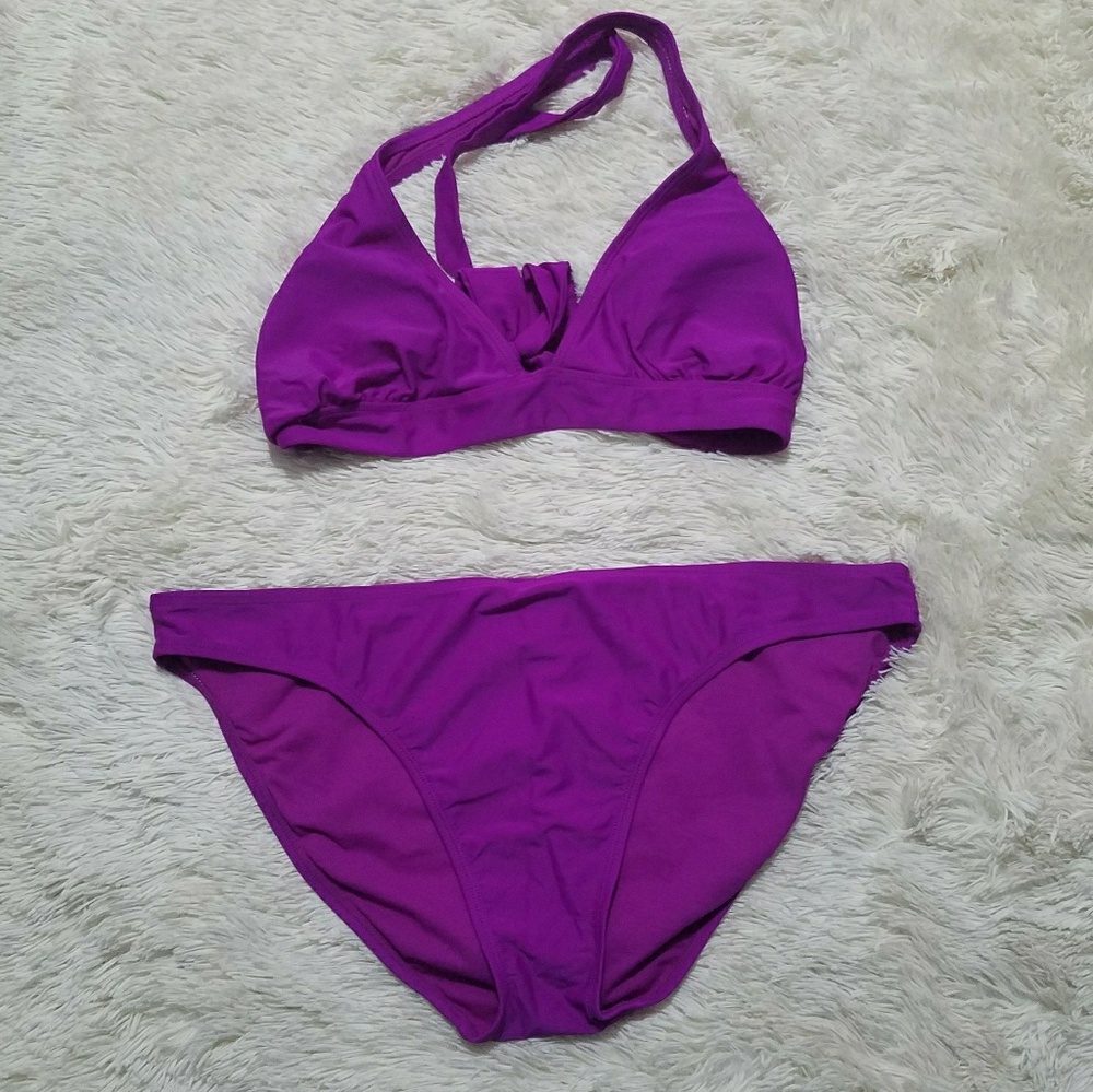 Old Navy purple bikini